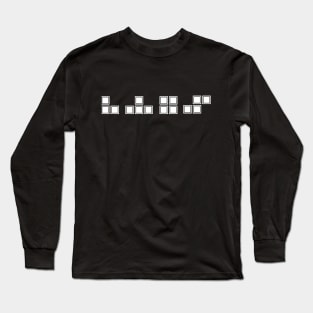 Tetris blocks V2 Long Sleeve T-Shirt